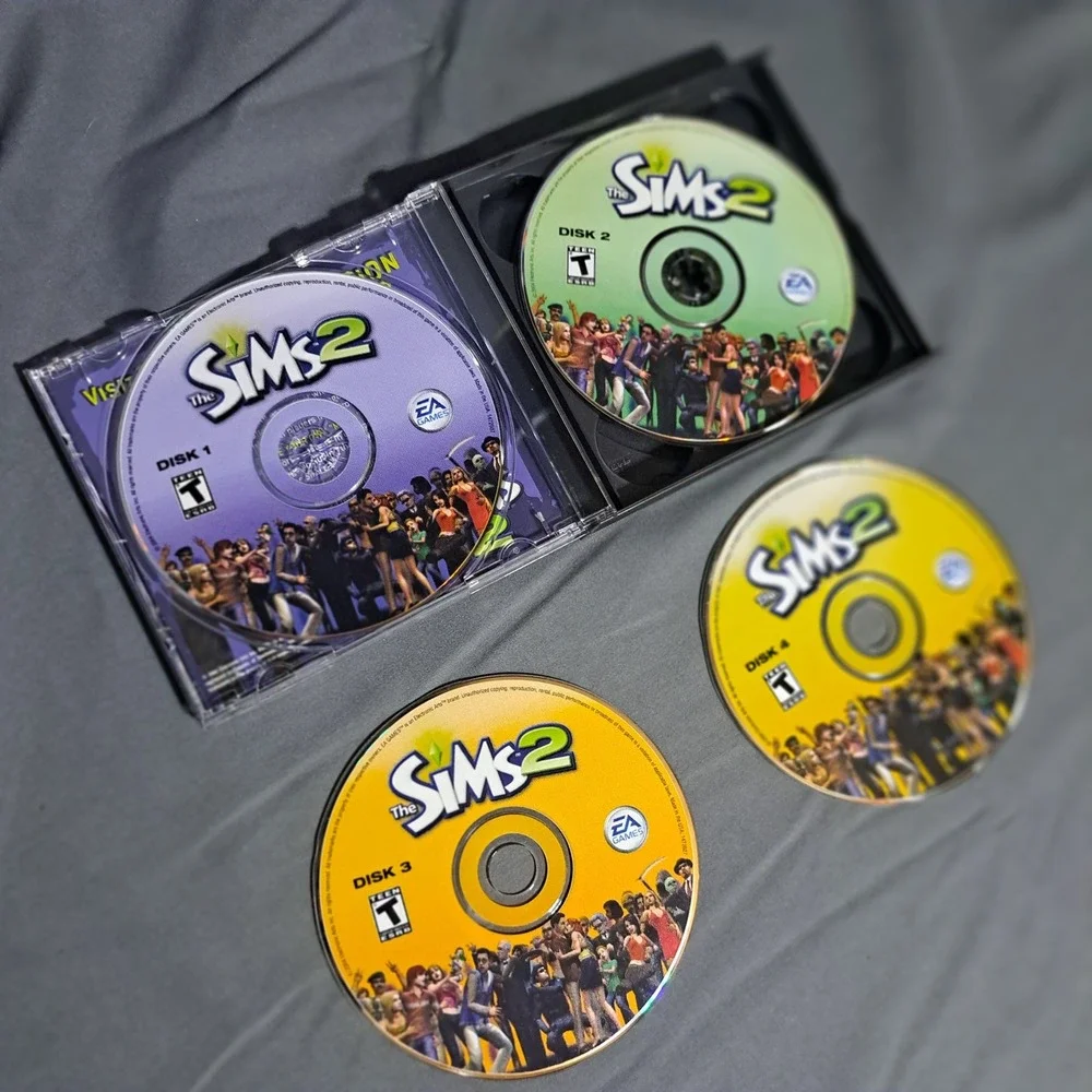 The Sims‎ Sims 2 PC Game Lot Holiday Glamour Life Unleashed Pets University Etc